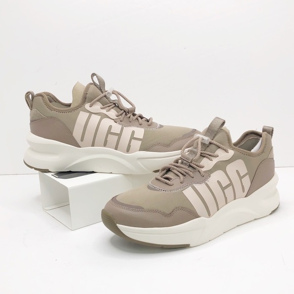 UGG LA Daze tan and white chunky sneaker - Picture 4 of 13